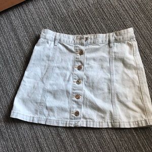 Denim skirt